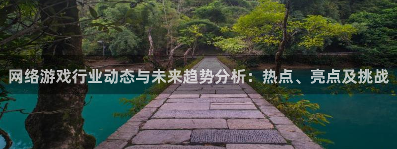 星欧娱乐下载链接：网络游戏行业动态与未来趋势分析：热点、亮点